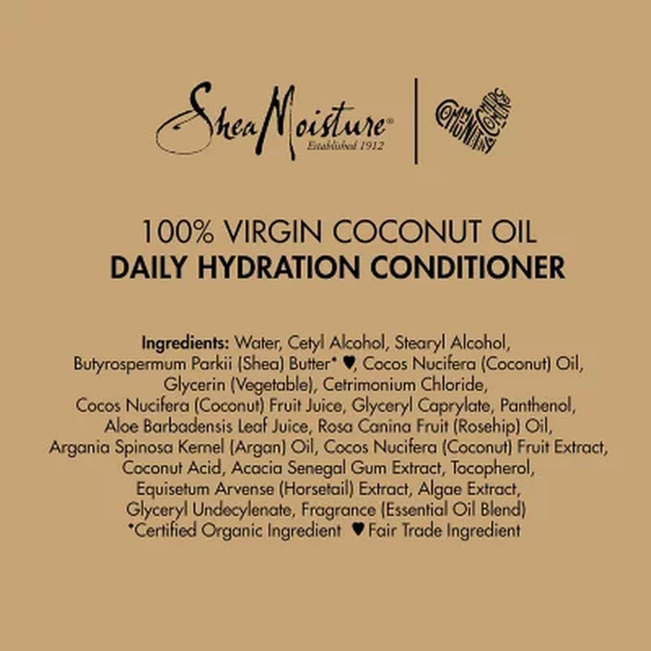 Shea Moisture 100% Virgin Coconut Oil Daily Hydration Conditioner, 34 Oz.