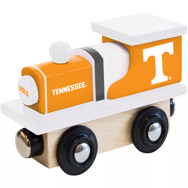 Masterpieces Officially Licensed NCAA Tennessee Volunteers Wooden Toy Train Engine for Kids.