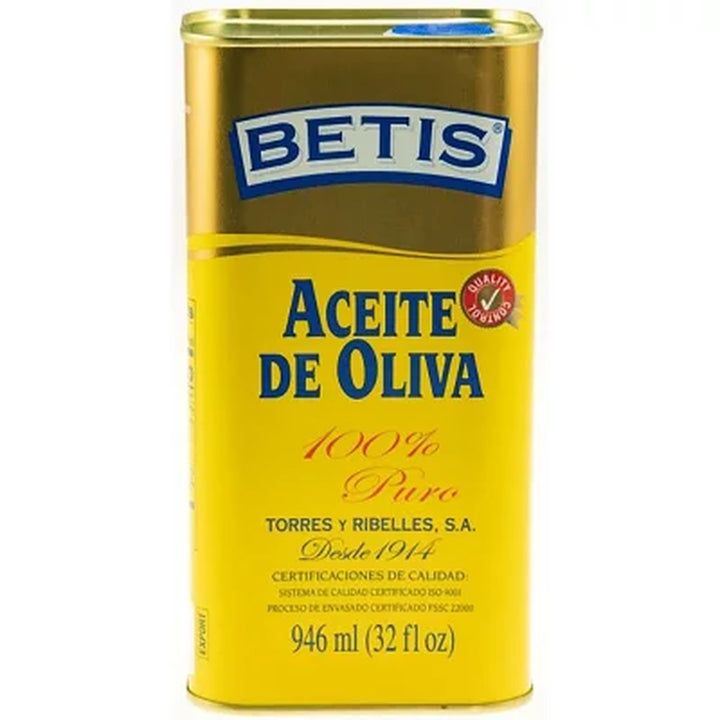 Betis Spanish Olive Oil, 32Oz.