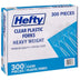 Hefty Clear Heavy Weight Plastic Forks 300 Ct.