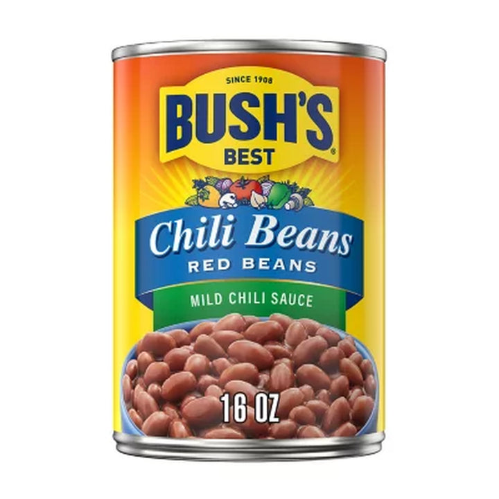 Bush'S Mild Red Chili Beans 16 Oz., 6 Pk.