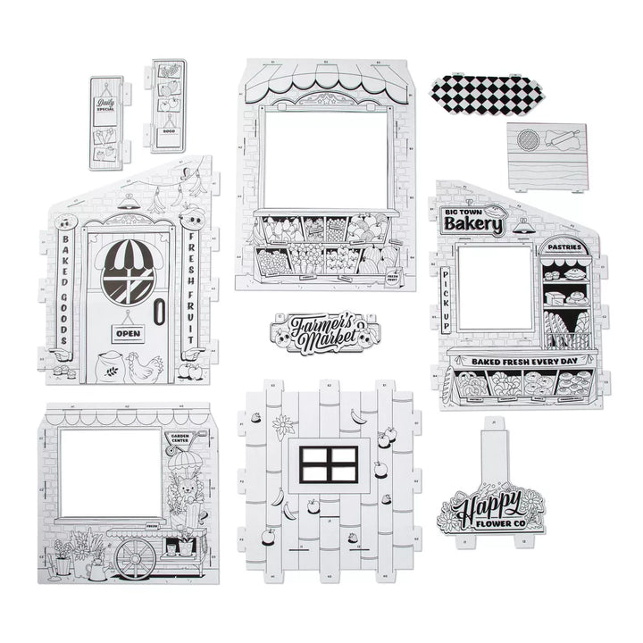 Create-Your-Own Market Stand DIY Art Kit - Mondo Llama™