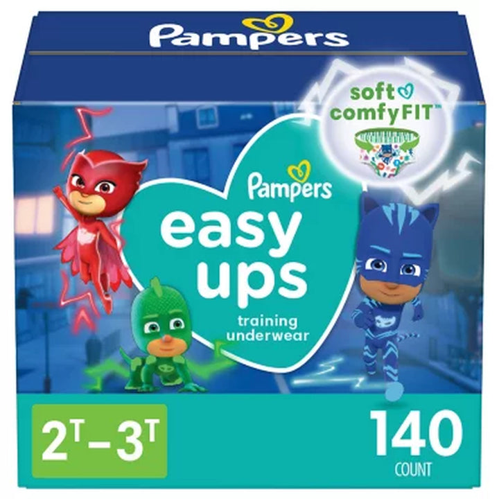 Pampers Easy Ups Training Pants Underwear Sizes: 2T-6T