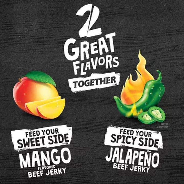 Jack Link'S Duos Jalapeno and Mango Beef Jerky, 16 Oz.