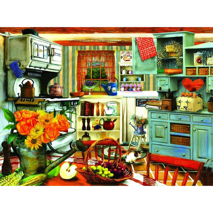 Sunsout Grandma'S Country Kitchen 1000 Pc Jigsaw Puzzle 28851