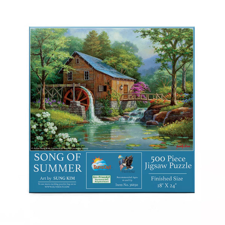 Sunsout Song of Summer 500 Pc Jigsaw Puzzle 36650