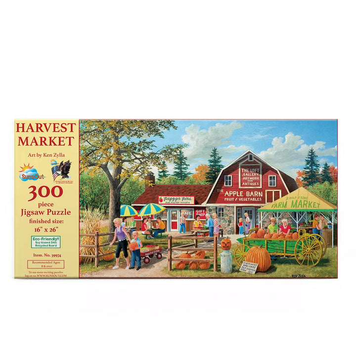 Sunsout Harvest Market 300 Pc Jigsaw Puzzle 39974