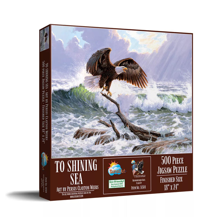 Sunsout to Shining Sea 500 Pc Jigsaw Puzzle 51584