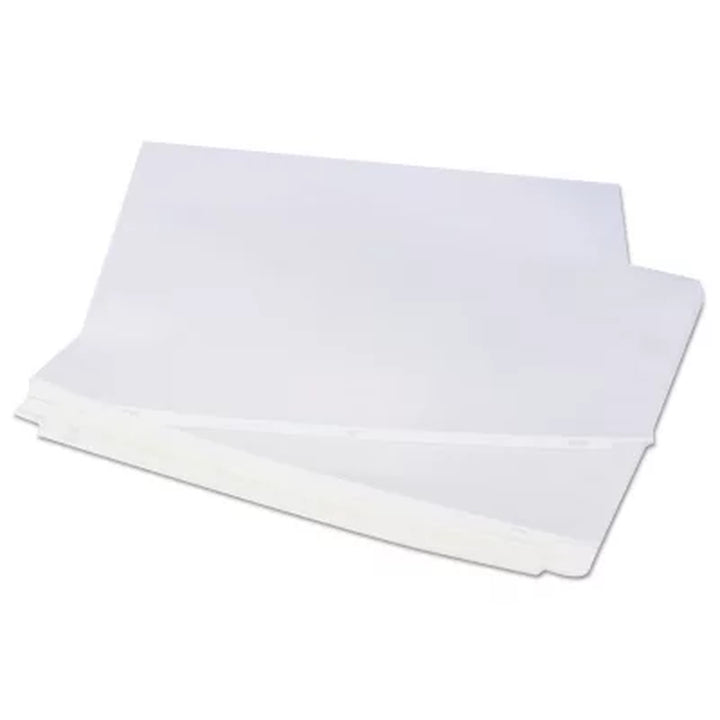 Universal® Standard Sheet Protector, Economy, 8-1/2" X 11, Clear, 200/Box