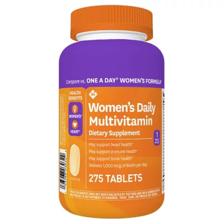 Member'S Mark Women'S Daily Multivitamin Tablets, 275 Ct.