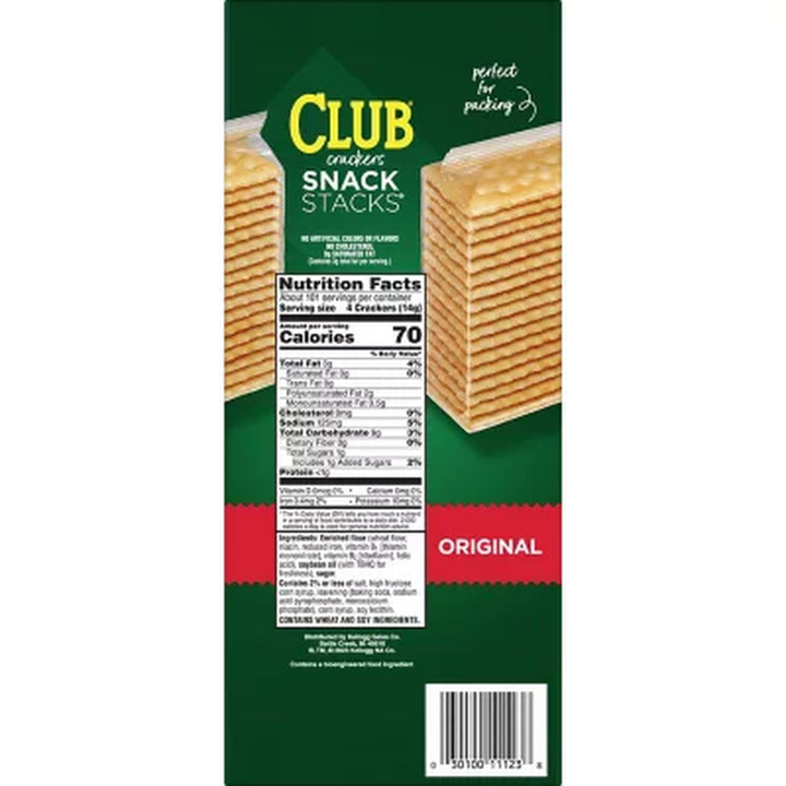 Kellogg'S Club Crackers Snack Stacks 2.08 Oz., 24 Pk.