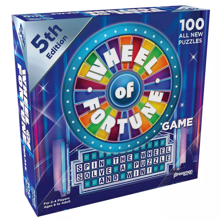 Pressman Wheel of Fortune 5Th Edition Board Game