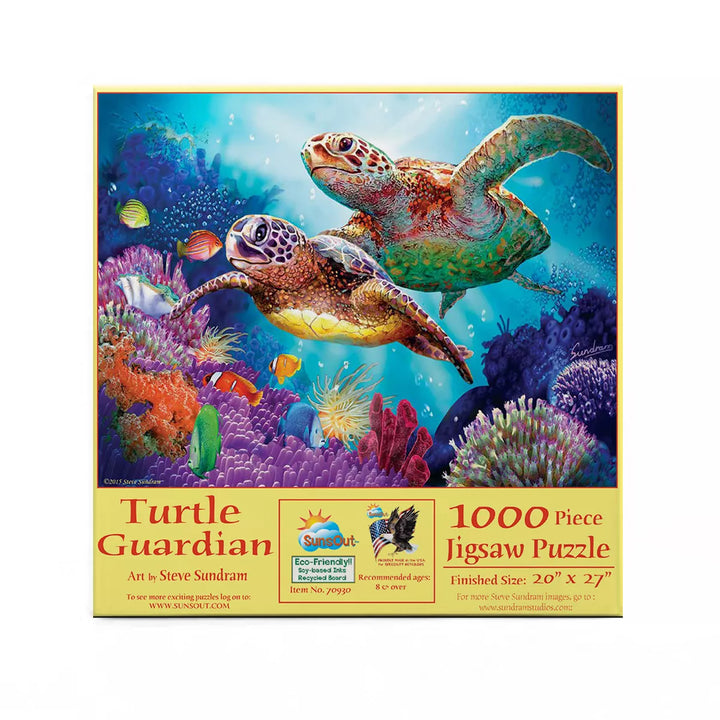 Sunsout Turtle Guardian 1000 Pc Jigsaw Puzzle 70930