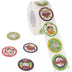 1000-Piece Baseball Stickers Sticker Roll for Party & Greeting Card Seal, 1.5"