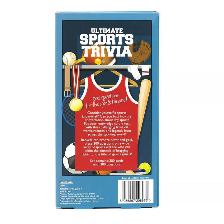 Professor Puzzle USA, Inc. Ultimate Sports Trivia | 300 Questions