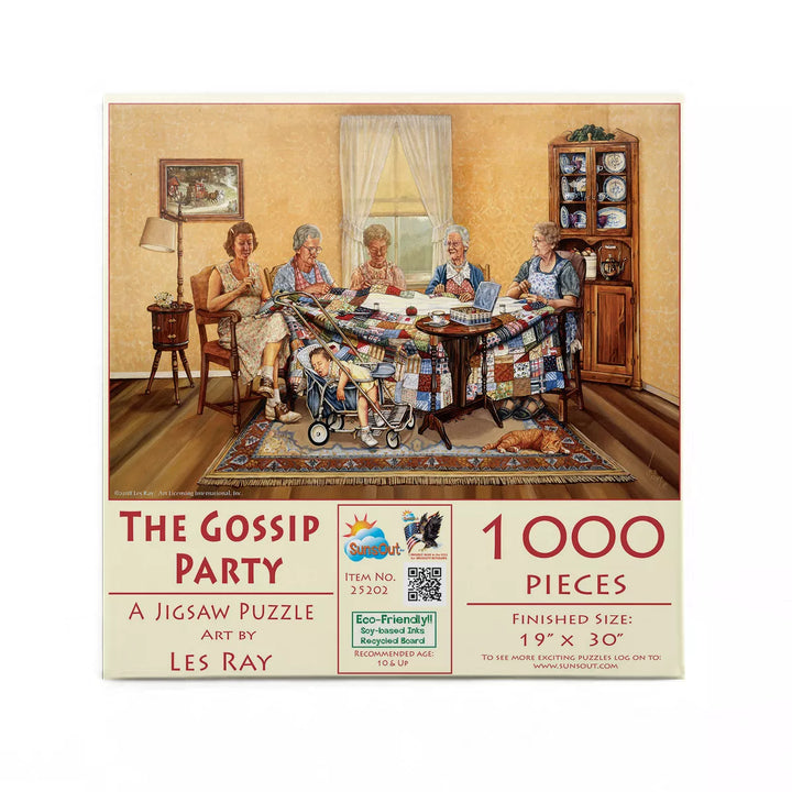 Sunsout the Gossip Party 1000 Pc Jigsaw Puzzle 25202