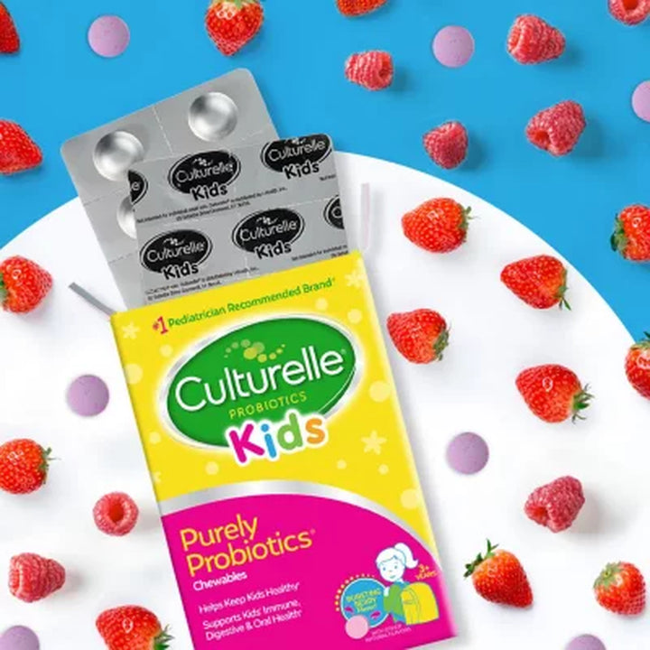 Culturelle Kids Purely Probiotics Chewable Tablets, 60 Ct.