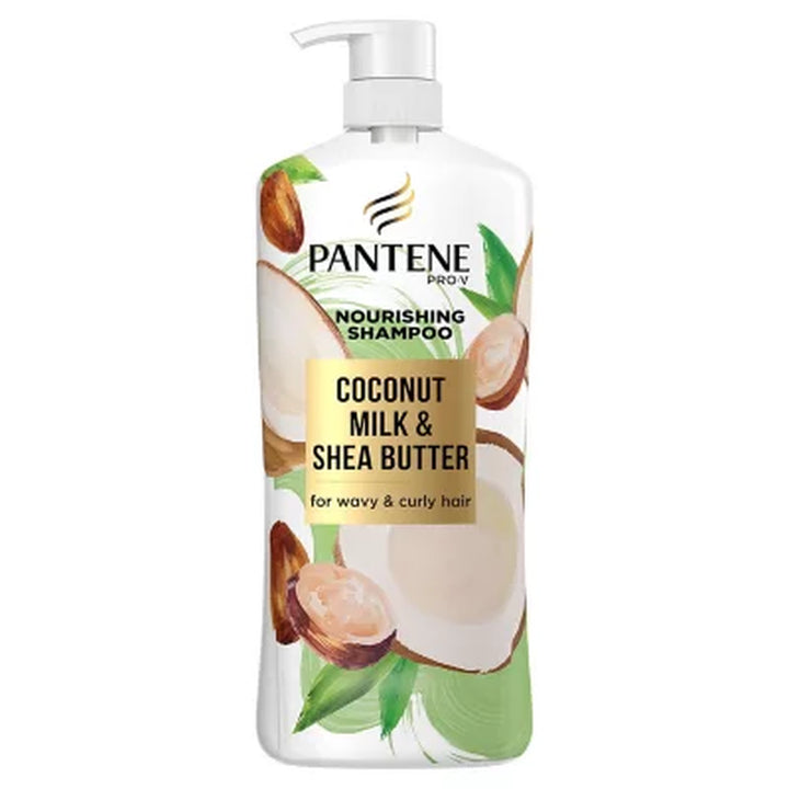 Pantene Pro-V Nourishing Shampoo, Coconut Milk & Shea Butter, 38.2 Fl. Oz.