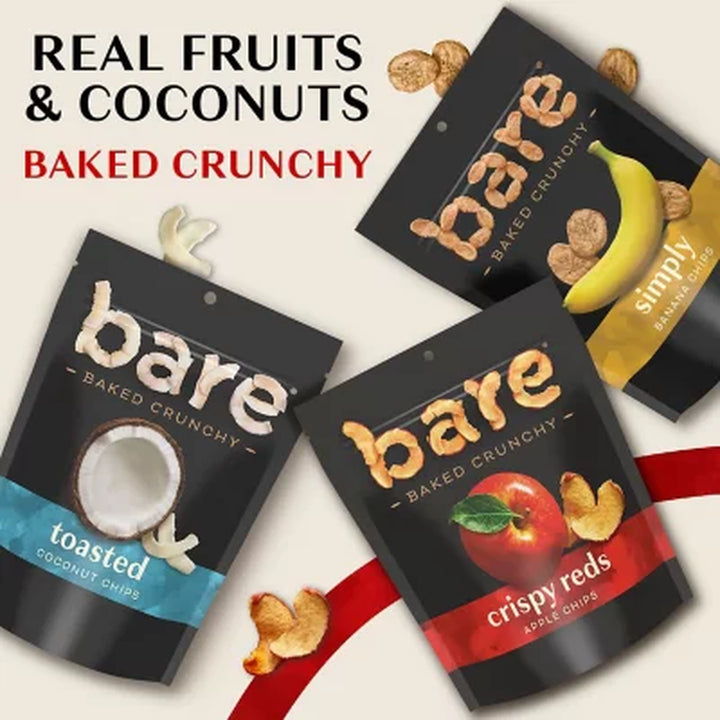 Bare Baked Crunchy Variety Pack 0.53 Oz., 18 Ct.