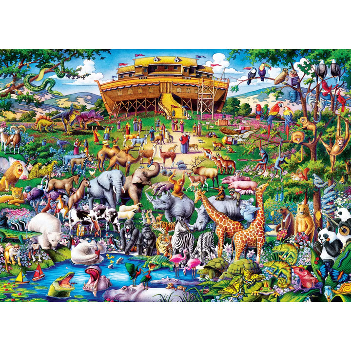 Masterpieces 1000 Piece Jigsaw Puzzle - Noah'S Ark - 19.25"X26.75".