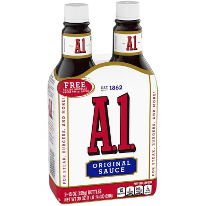 A.1. Original Steak Sauce 15 Oz., 2 Pk.