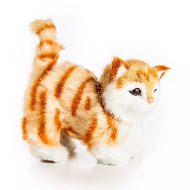 The Queen'S Treasures Orange Tabby Kitty Cat Pet for 18 Inch Dolls