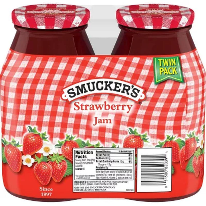 Smucker'S Strawberry Jam (64 Oz., 2 Pk.)