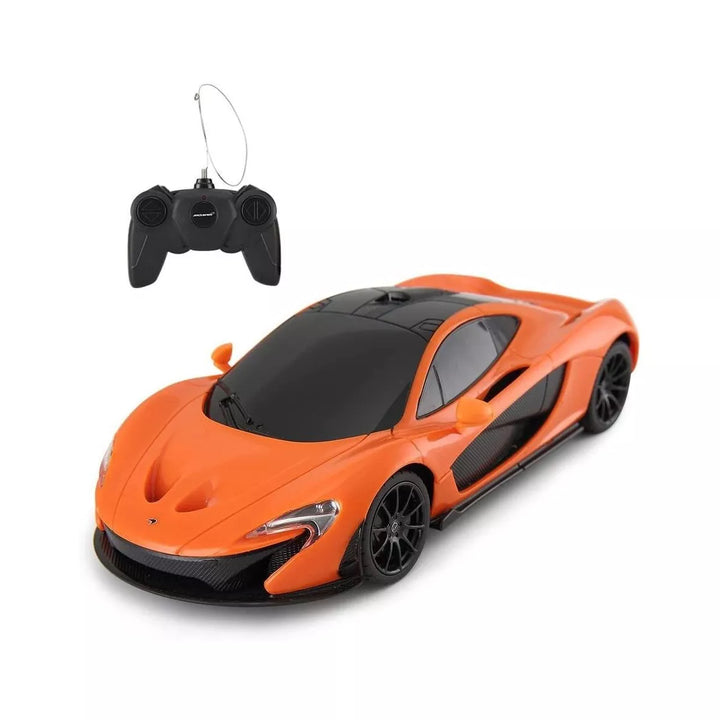 Link 1:24 Scale Mclaren P1 Remote Control Car Toy, RC Vehicle for Kids, Orange