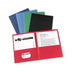 Avery Two-Pocket Folder, 40-Sheet Capacity, Assorted Colors, 25/Box