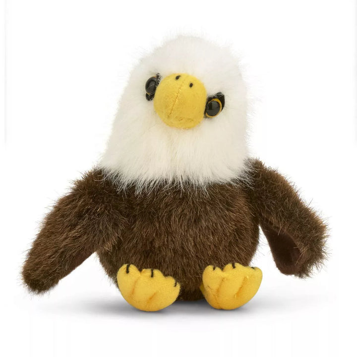 Bearington Soar Plush Stuffed Animal Bald Eagle, 6 Inches