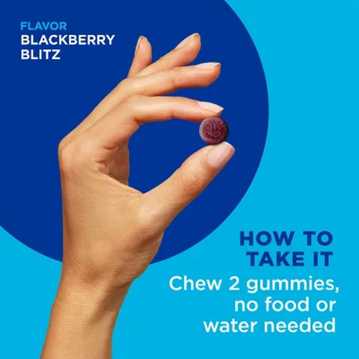 OLLY Men'S Multivitamin Gummy, Blackberry 200 Ct.