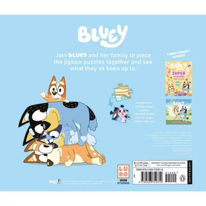 Bluey: a Jigsaw Puzzle Book