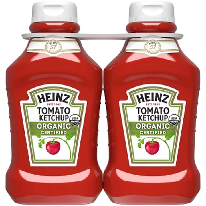 Heinz Organic Certified Tomato Ketchup (88 Oz., 2 Pk.)