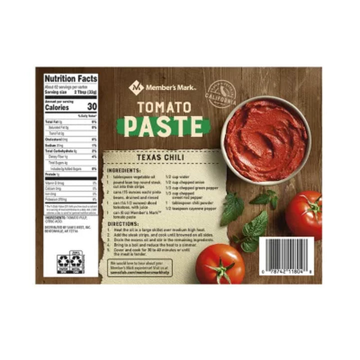 Member'S Mark Tomato Paste 6 Oz., 12 Pk.
