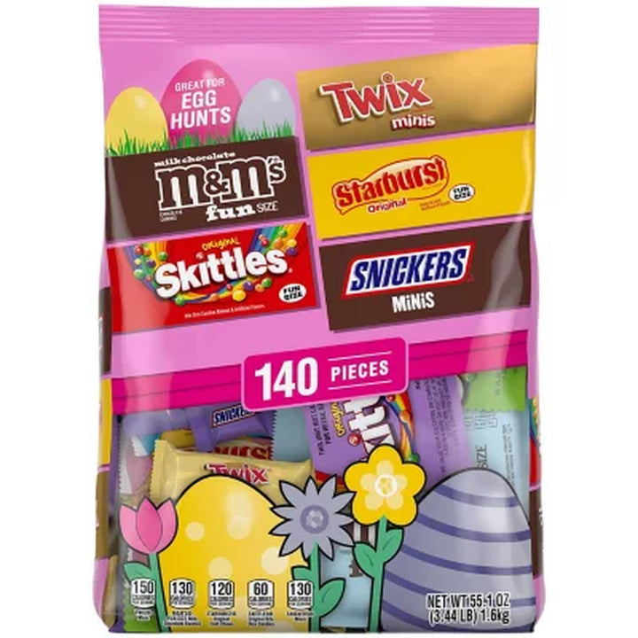 Mars Easter Variety Pack Candy, 140 Pcs.