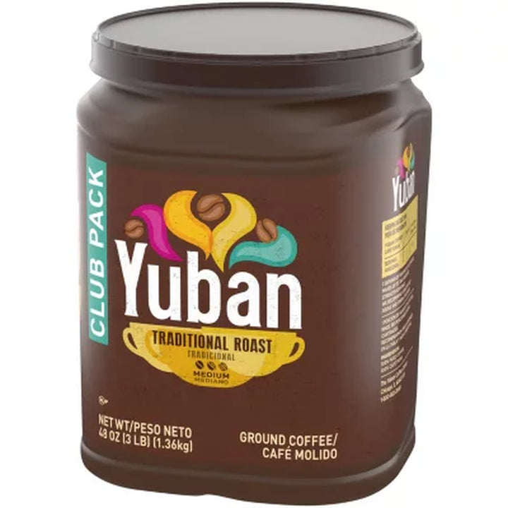 Yuban Traditional Roast Medium Roast Ground Coffee 48 Oz.