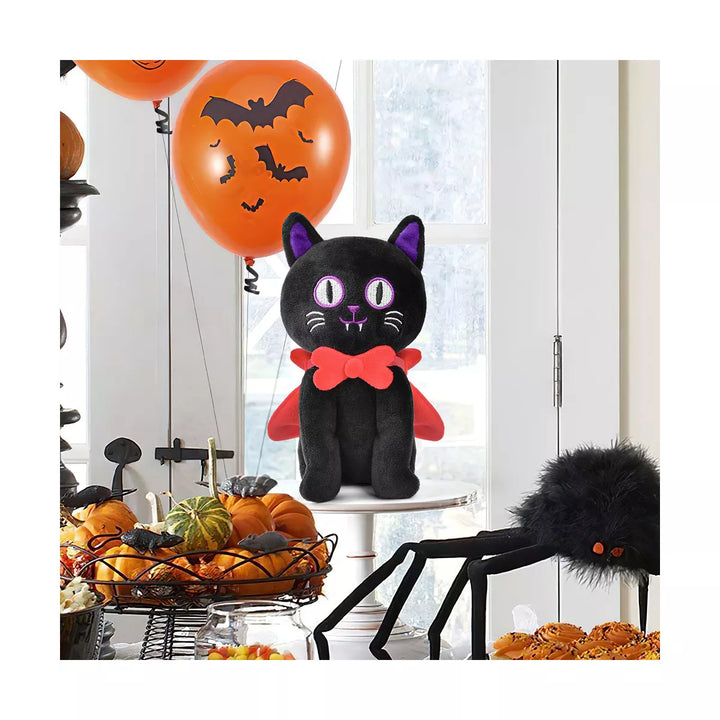 Fun Little Toys Halloween Plush Cat (Cloak)