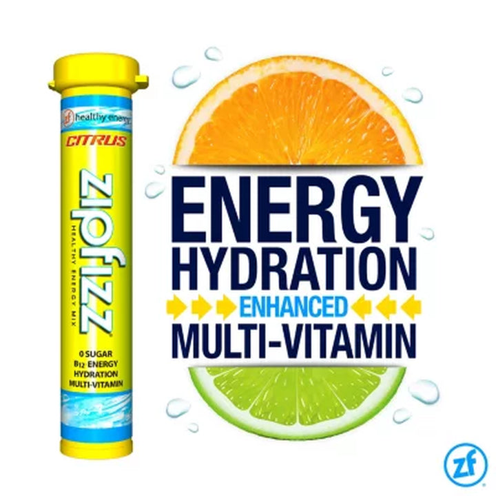 Zipfizz Energy Drink Mix, Citrus 20 Ct.