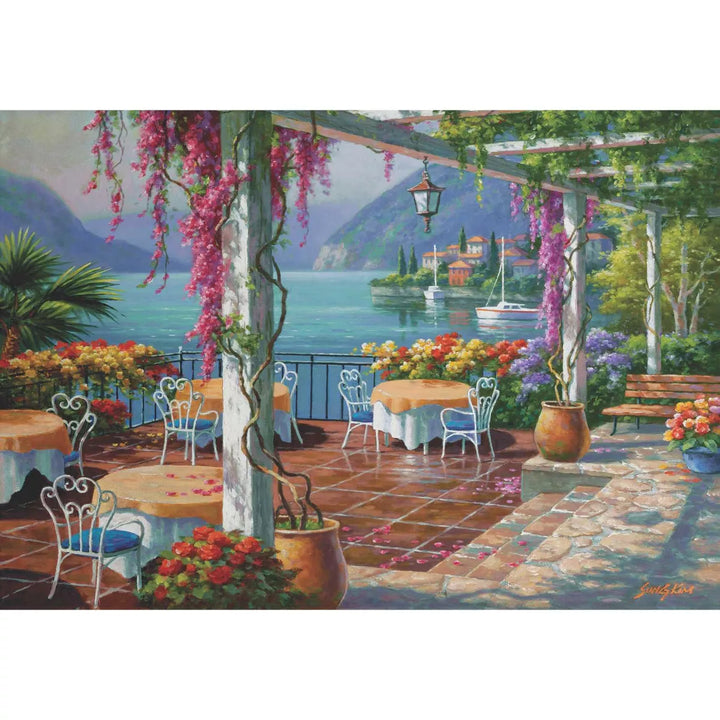 Anatolian Wisteria Terrace 500 Pc Jigsaw Puzzle 3578