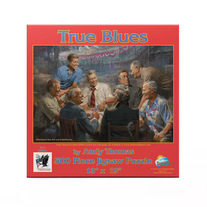 Sunsout True Blues 500 Pc Jigsaw Puzzle 19384