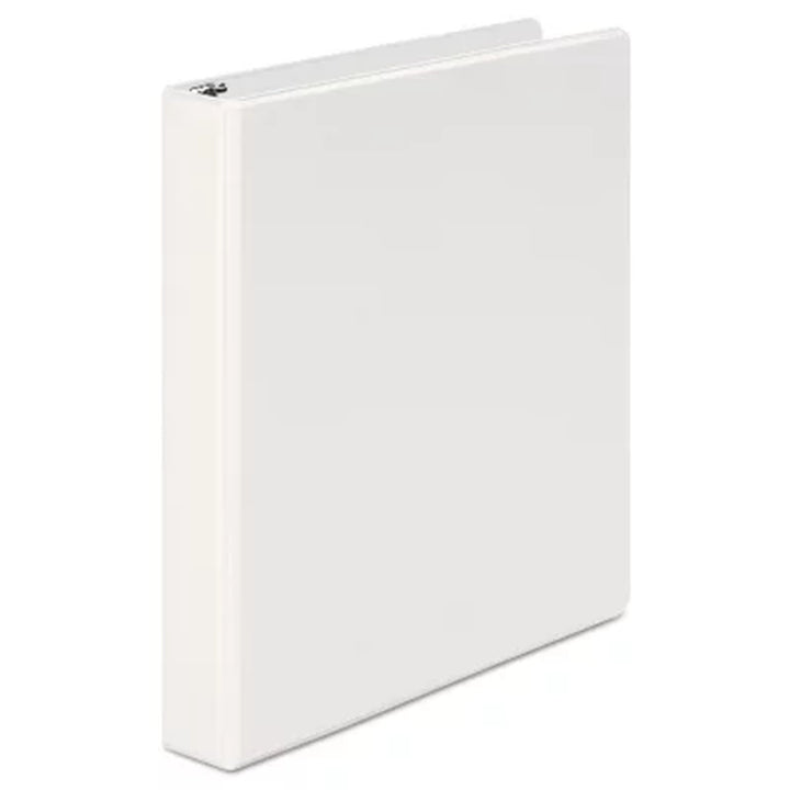 Universal Economy round Ring View Binder, White, 6/Pack, Select a Size