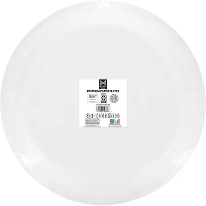 Member'S Mark Spring Paper Plates, 10", 85 Ct.