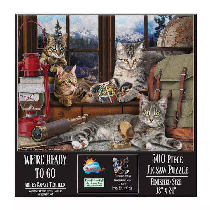 Sunsout We’Re Ready to Go 500 Pc Jigsaw Puzzle 42320