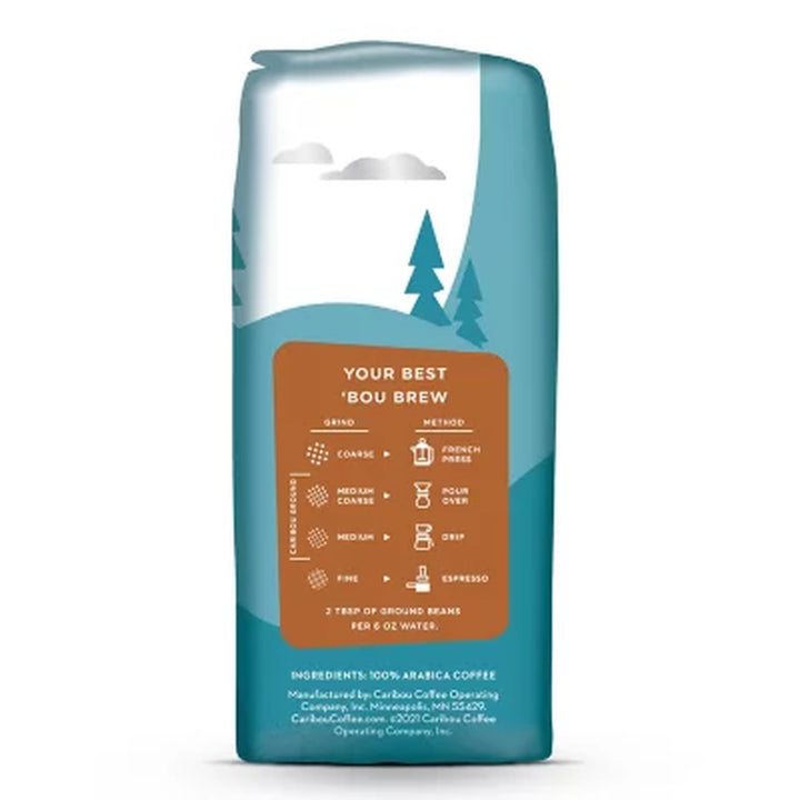 Caribou Dark Roast Ground Coffee, Mahogany 40 Oz.