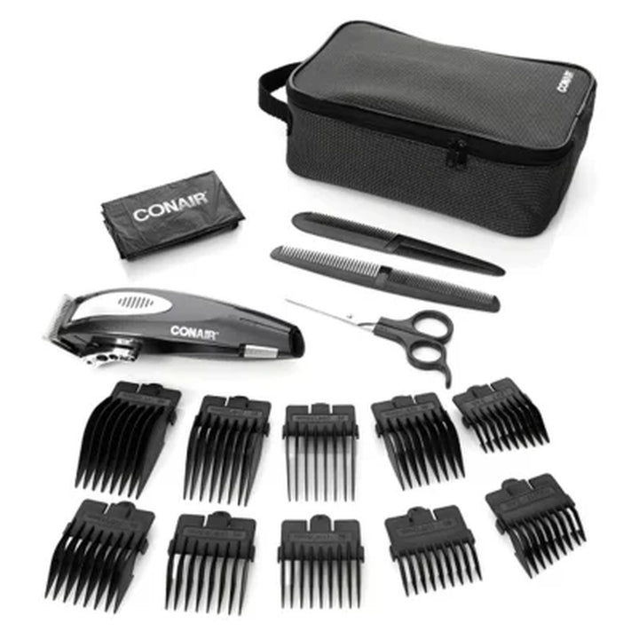 Conair Lithium-Ion Powered Haircut Kit with 20-Pieces