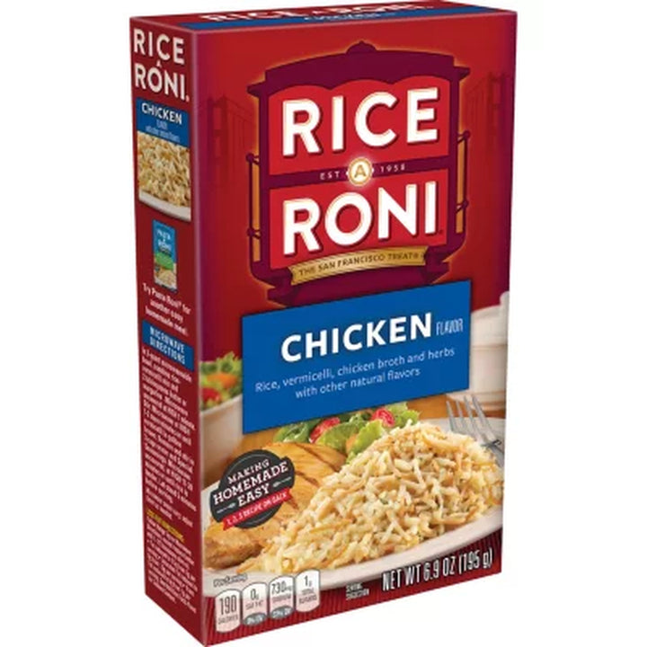 Rice-A-Roni Rice & Vermicelli Mix, Chicken, 6.09Oz., 6Ct.