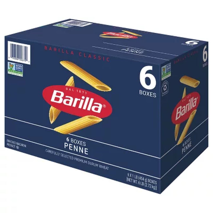 Barilla Classic Blue Box Pasta Penne 16 Oz., 6 Pk.