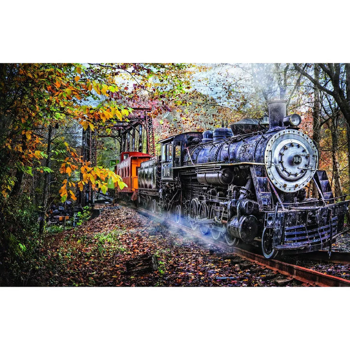 Sunsout Train'S Coming 1000 Pc Jigsaw Puzzle 30121