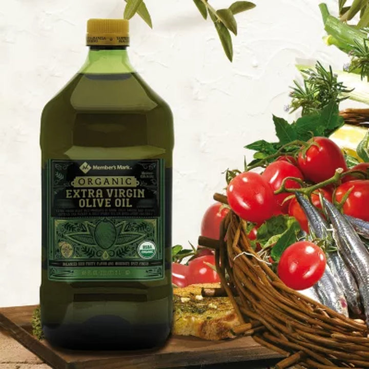 Member'S Mark Organic Extra Virgin Olive Oil, 2L