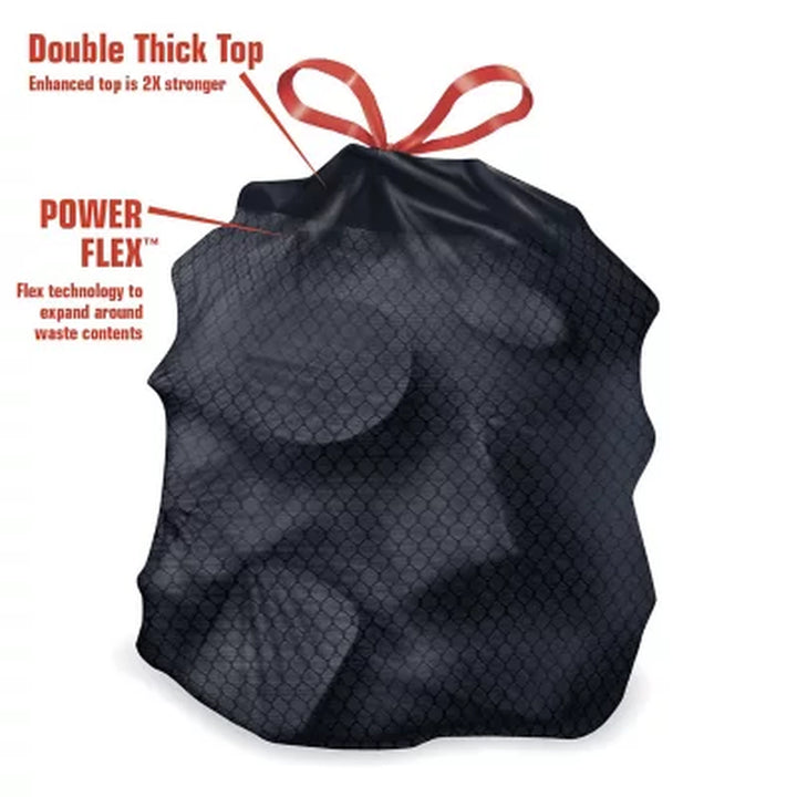 Member'S Mark 39 Gallon Power Flex Drawstring Yard Trash Bags 90 Ct.